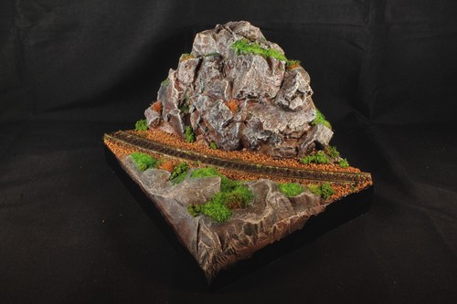 Gauge model railway curved - oo,